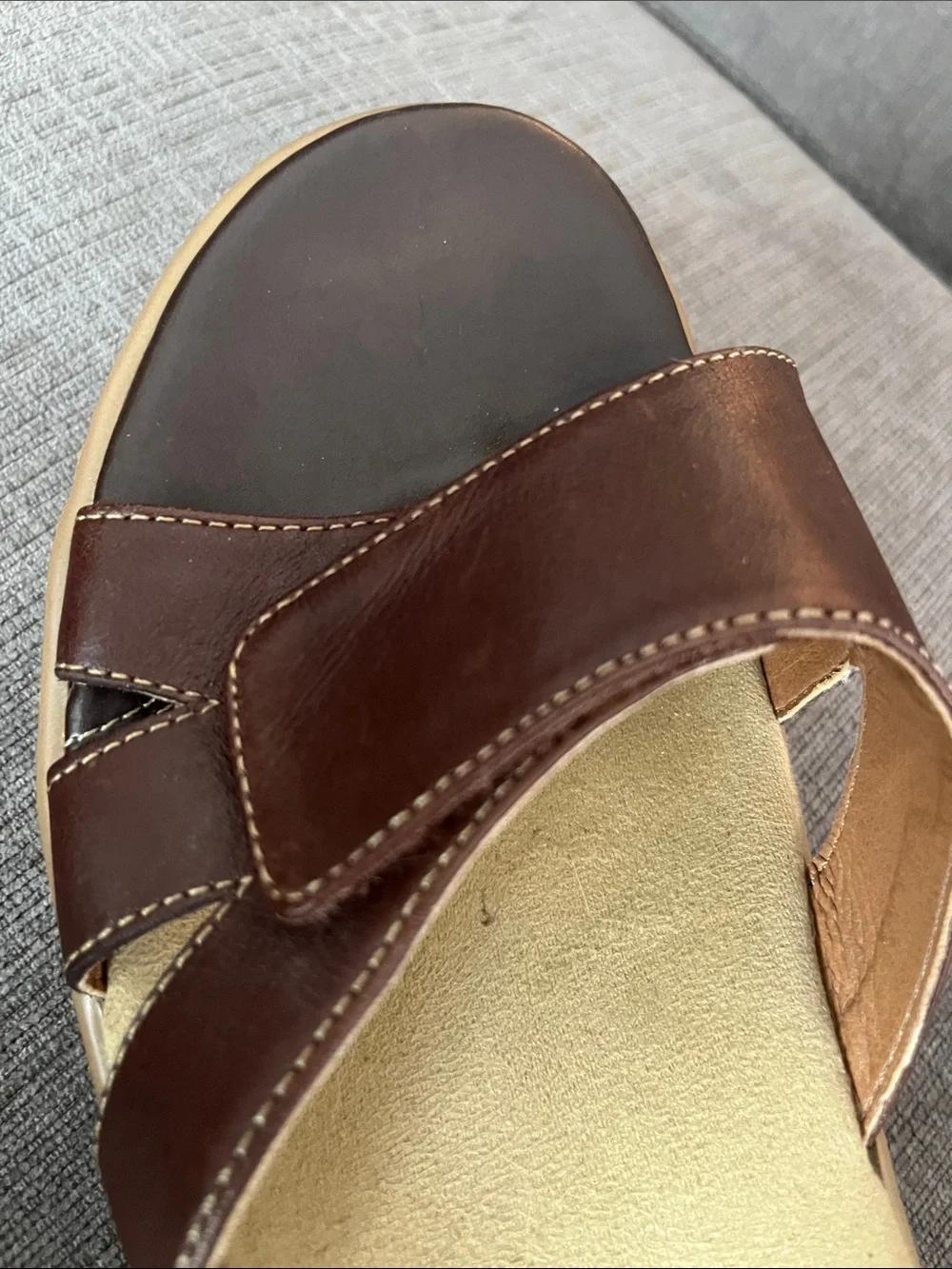 Eastland brown leather